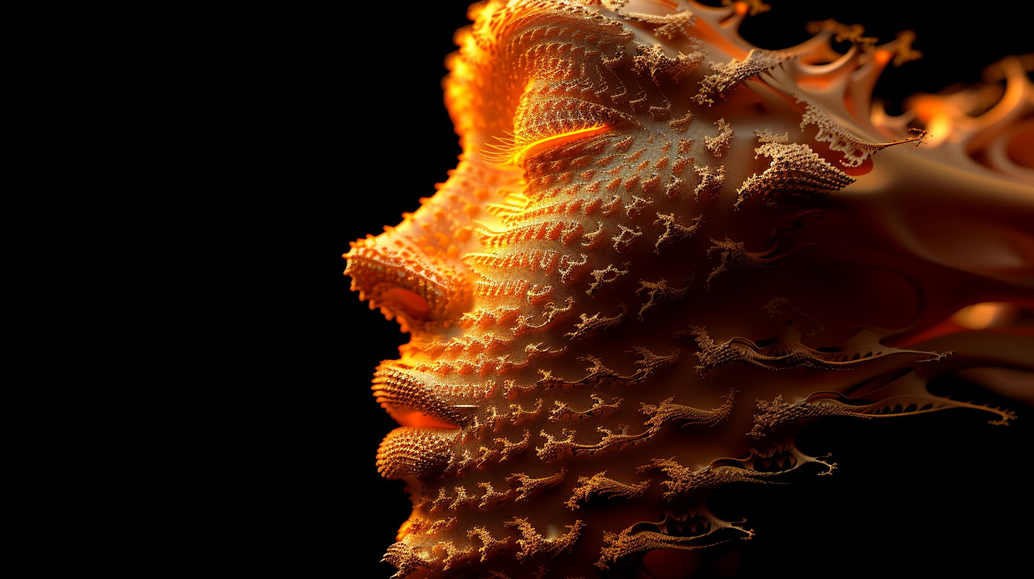 Fractal AI-human symbiote emerging from golden computational substrate