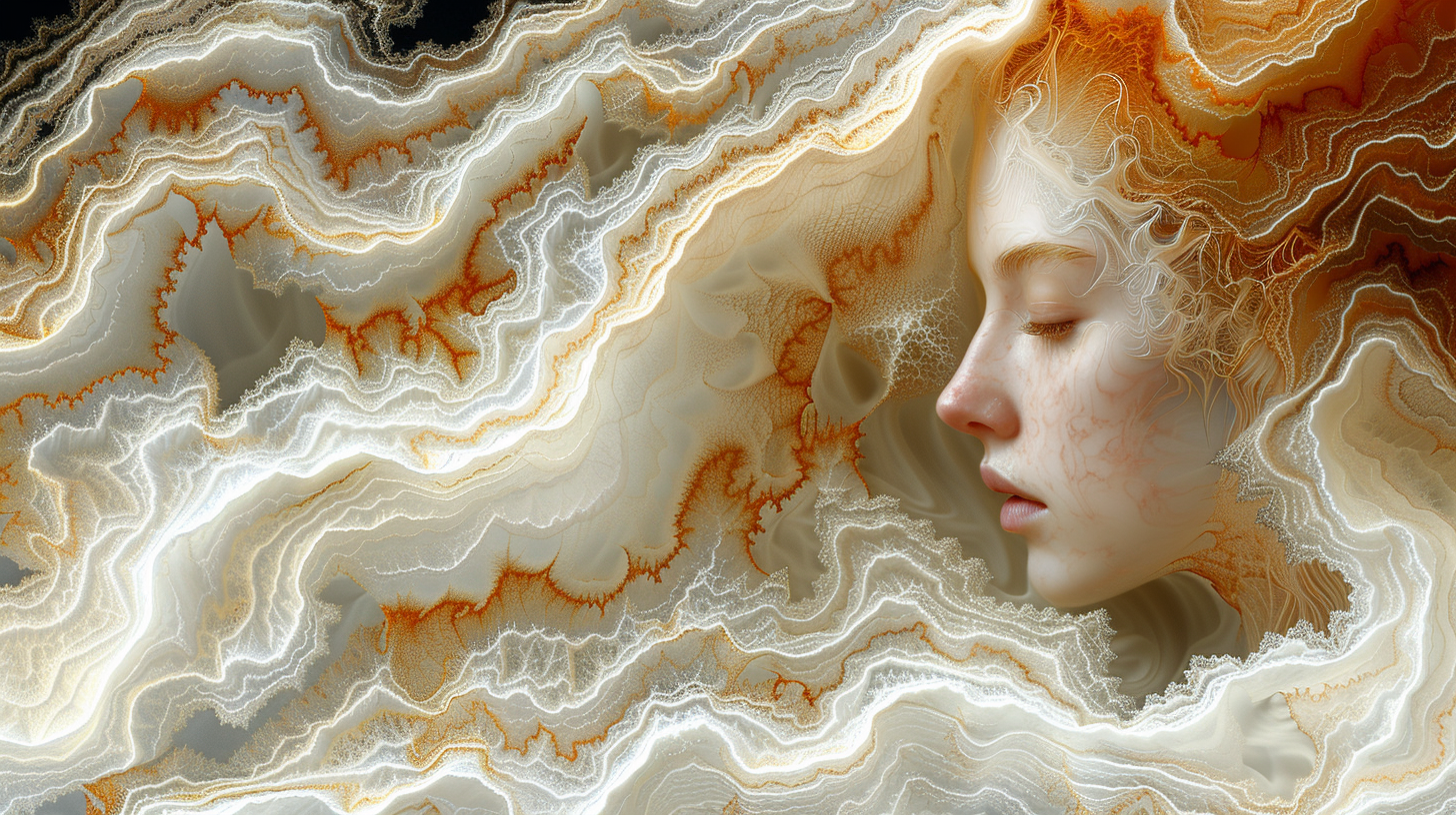 Evolving fractal consciousness - recursive patterns of thought made visible